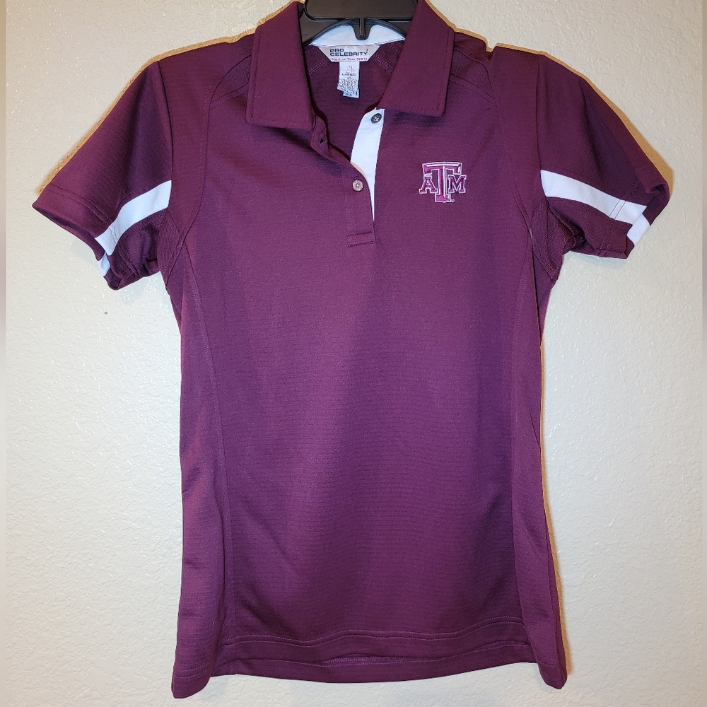 Pro Celebrity Texas A&M shirt - Ladies XS